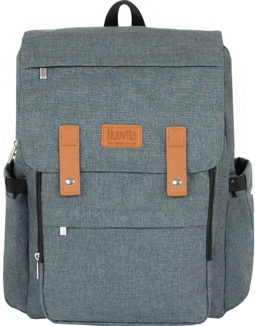 

Рюкзак для мамы Nuovita CapCap Hipster (серый)