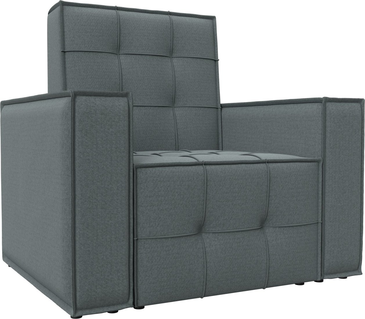 

Интерьерное кресло Лига диванов Лига-067 132287 ( рогожка Амур 07 серый)