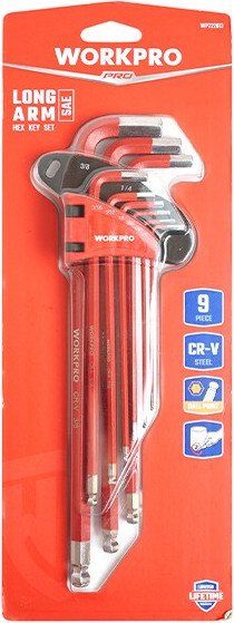 

Набор ключей Workpro WP222013 (9 предметов)
