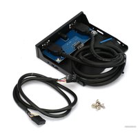 Планка портов на переднюю панель Gembird FP3.5-USB3-2A-HDA