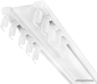 Карниз для штор Lm Decor Premium D6 (4м, 2 ряда)