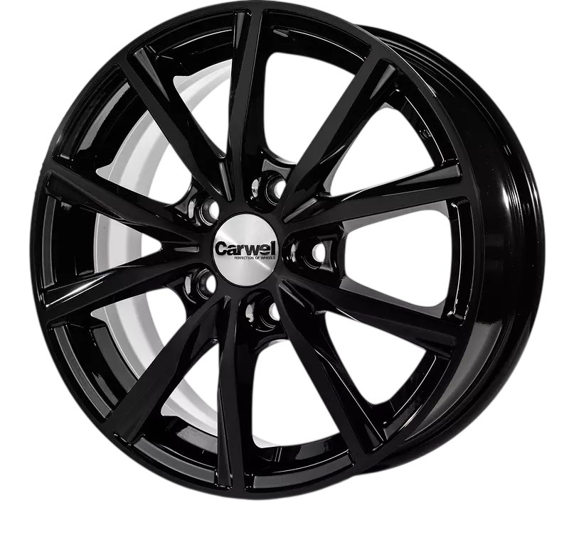 

Литые диски Carwel Гамма 115 15x6" 5x114.3мм DIA 54.1мм ET 38мм BK
