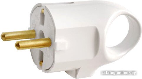 Вилка кабельная Bylectrica В16-336 (белый)