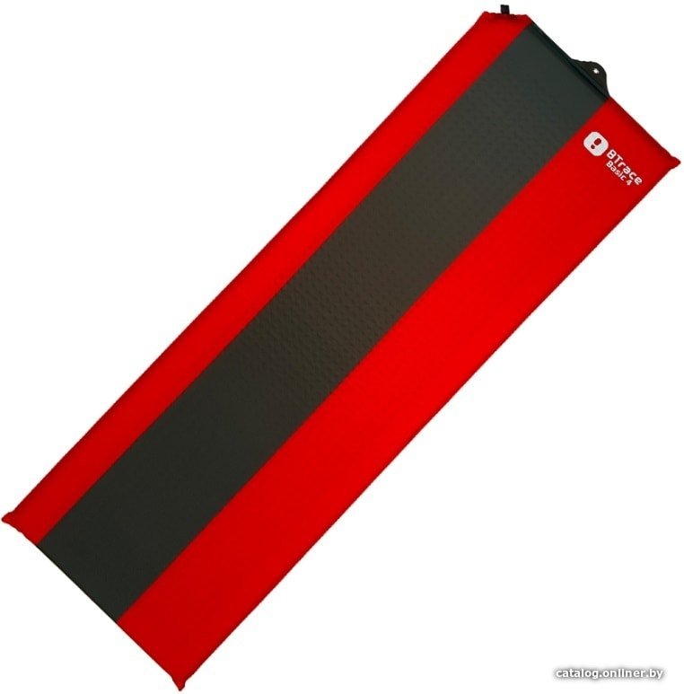 Самонадувающийся коврик BTrace Basic 4 (красный)