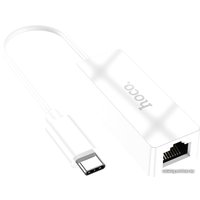 Сетевой адаптер Hoco UA22 USB Type-C - RJ45 (1.3 м, белый)