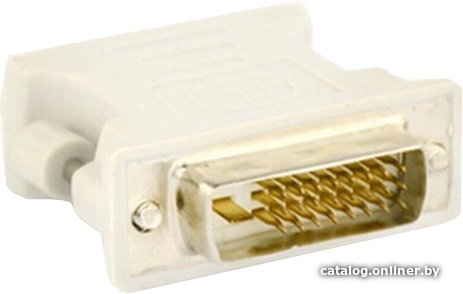 Адаптер USBTOP DVI - VGA (белый)