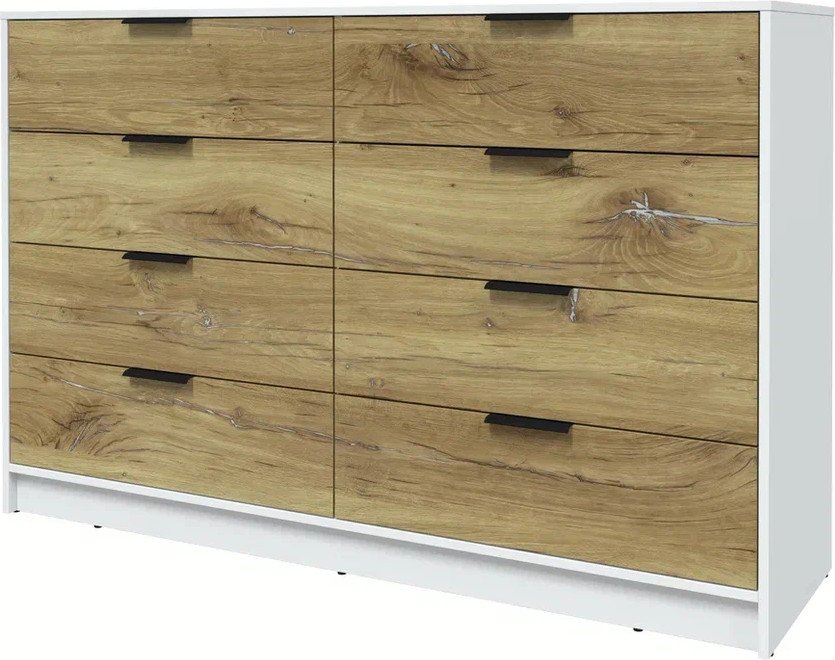 

Комод Интерлиния Концепт КТ-К157 (дуб нокс/белый платинум)