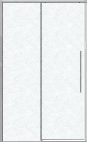 Душевая дверь Grossman Galaxy 100x195 100.K33.01.100.10.02 (хром/стекло шиншилла)