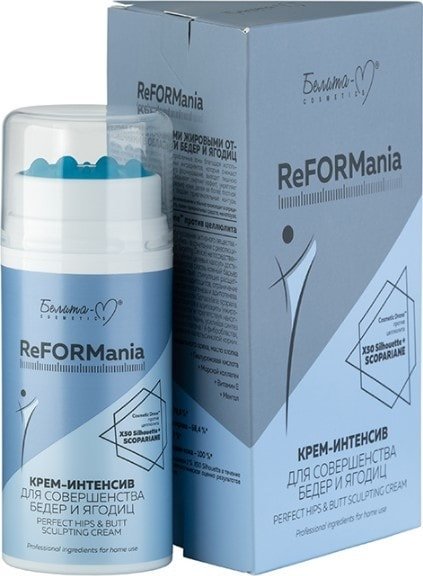 

Белита-М Крем для тела ReFORMania для совершенства бедер и ягодиц 100 г