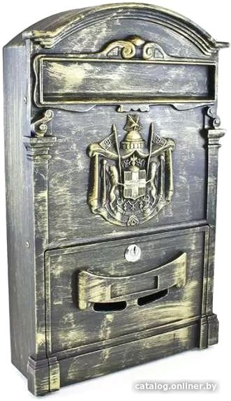 Почтовый ящик Аллюр №4010В (старая бронза)
