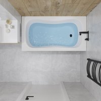 Ванна Lauter Estelle 120 21206020 (с черным подголовником)