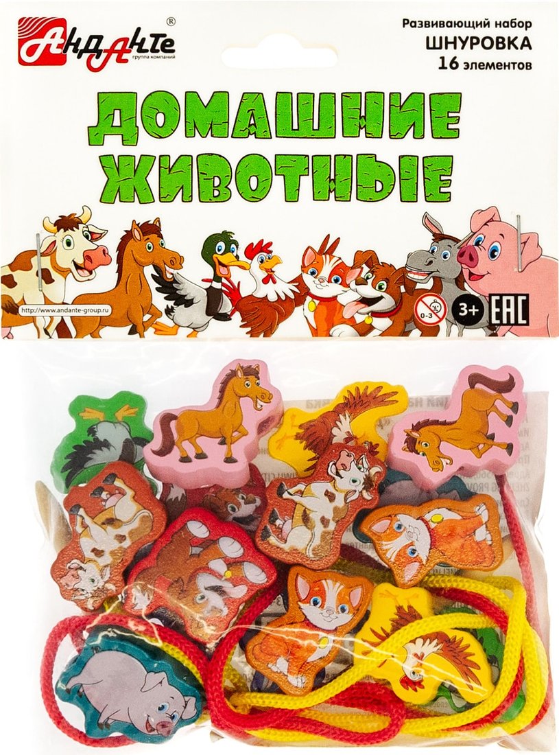 

Шнуровка Анданте Домашние животные RDI-D002a