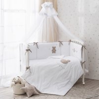 Детский комплект постельного белья Perina Teddy love ТЛ2.140-01.12 (2 предмета, песочный)