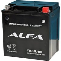 Мотоциклетный аккумулятор ALFA YIX30L-BS (30 А·ч) в Бобруйске