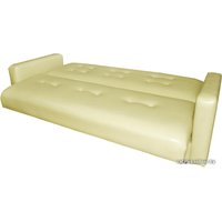 Диван Луховицкая Мебельная Фабрика Аккорд пружинный 140 (бежевый)