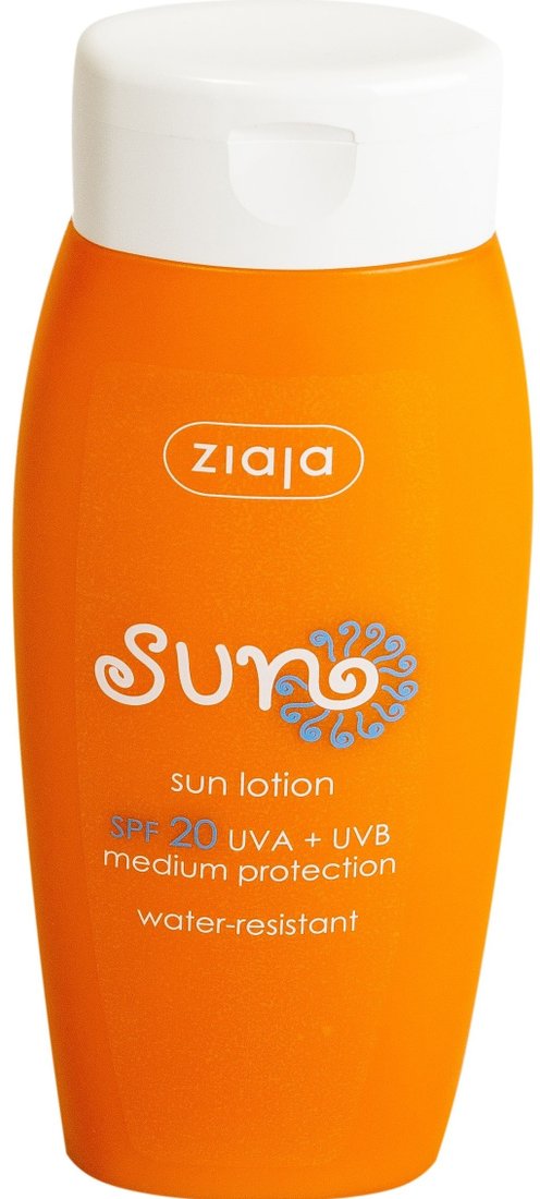 

Средства для загара, автозагар Ziaja Sun SPF20 150 мл