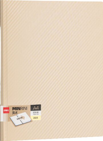 

Папка для бумаг Deli Minrini PQ60120 с файлами (бежевый)