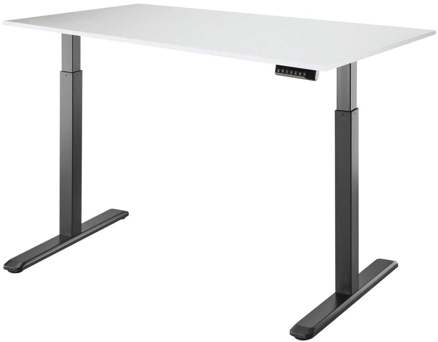 

Стол для работы стоя ErgoSmart Electric Desk 1380x800x18 мм (альпийский белый/черный)