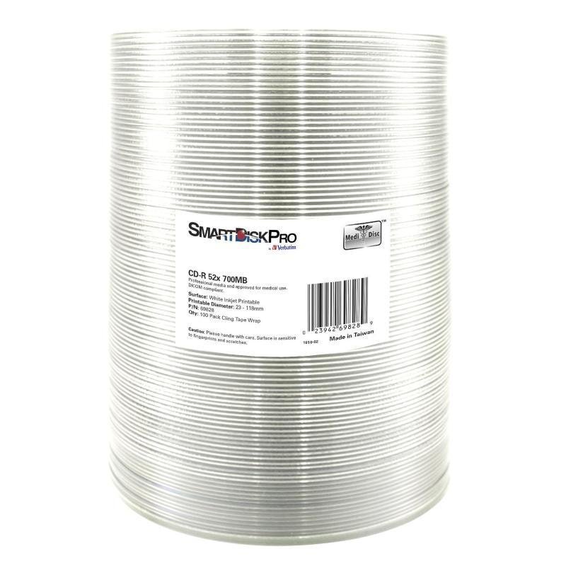 

CD-R диск SmartDisk 700Mb 52x 69828 (100 шт.)