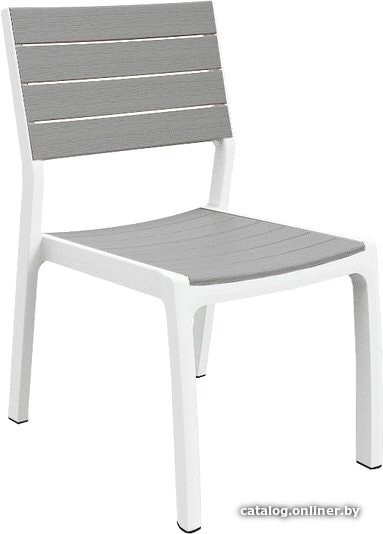 Садовый стул Keter Harmony 17201232 (белый/серый)