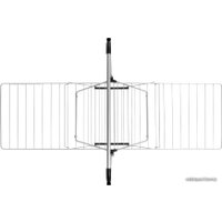 Сушилка для белья Brabantia Hangon 25 м с перекладиной 403545 (серый металлик)