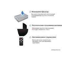 Кухонная вытяжка Schtoff Albina 60 (черный)