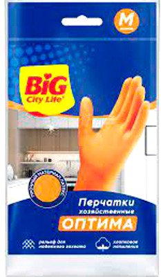 

Латексные перчатки Big City Life Оптима M