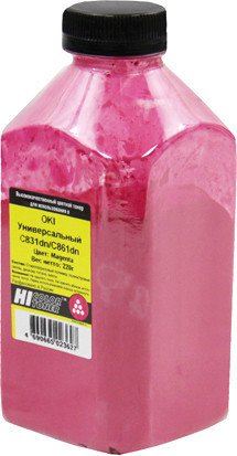 

Тонер Hi-Black Универсальный для Oki С831dn/C861dn (маджента) 220 г