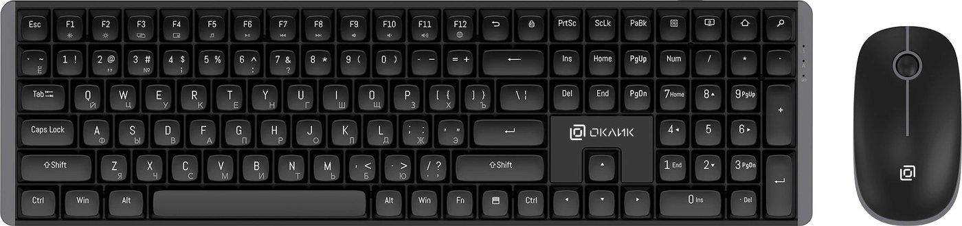 Офисный набор Оклик S315W (черный)