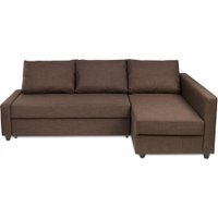 Угловой диван Mio Tesoro Тойво угловой (коричневый)