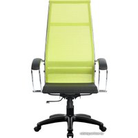 Офисное кресло Metta SK-1-BK Комплект 7, Pl тр/сечен (пластиковые ролики, лайм)