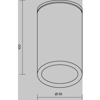 Садовый светильник Maytoni Roll O307CL-01B в Бресте