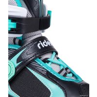 Роликовые коньки Ridex Allure (р. 31-34, черный/бирюзовый/белый)