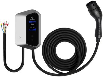 Зарядная станция Auxus Type 2 8-32A, Wi-Fi (7 кВт, 1 фаза)