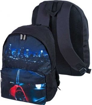 

Школьный рюкзак deVente Night City 7032156