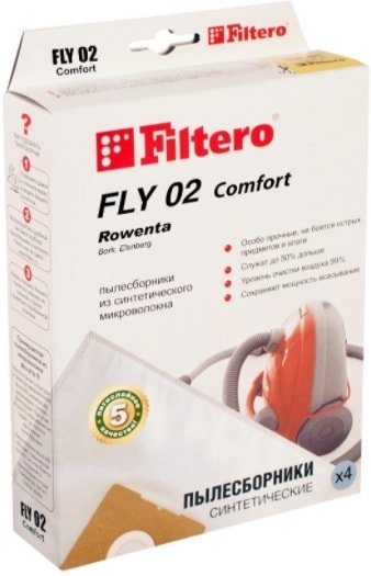 

Комплект одноразовых мешков Filtero FLY 02 Comfort