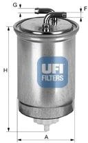 

Топливный фильтр UFI 2436500