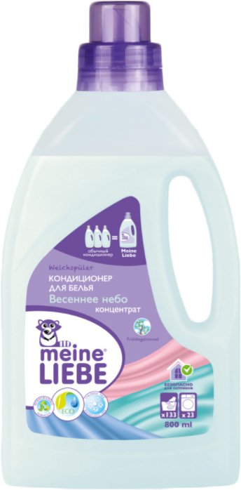 

Кондиционер для белья Meine Liebe для белья «Весеннее небо». 800 мл