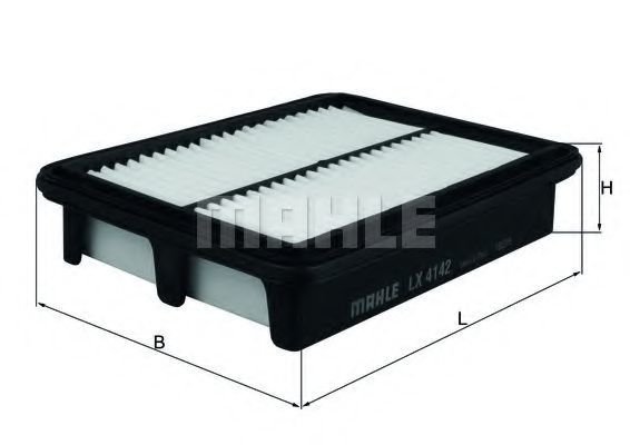 

Воздушный фильтр Mahle Knecht LX4142