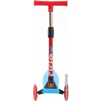 Трехколесный самокат Ridex Loop (голубой/красный)