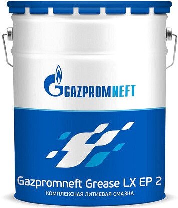 

Gazpromneft Смазка техническая Grease LX EP 2 8кг 2389906920