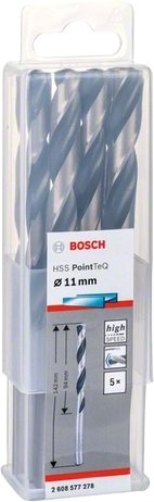 

Набор сверл Bosch 2608577278 (5 предметов)