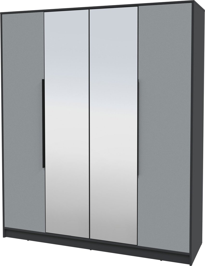 

Шкаф-купе Интерлиния Концепт КТ-Ш4з (серебро/антрацит)