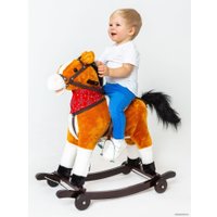 Качалка Amarobaby West Лошадка (бежевый)