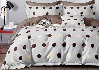 Постельное белье Alleri Поплин Luxe Евро П-321