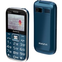 Кнопочный телефон Maxvi B6ds up (маренго)