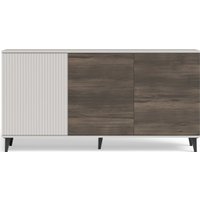 Комод Halmar Random 2 KM-1 (кашемир/орех/черный)