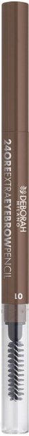 

Карандаш для бровей Deborah Milano 24 Ore Extra Eyebrow Pencil (тон 01)