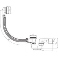 Сифон Plast Brno EVSC150