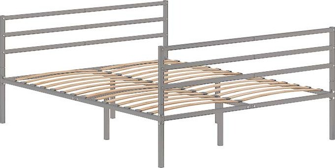 

Кровать Домаклево Металика Г3+Г3 140x200 (серый)